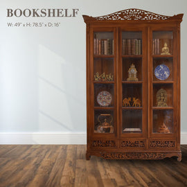 Carved Bookshelf