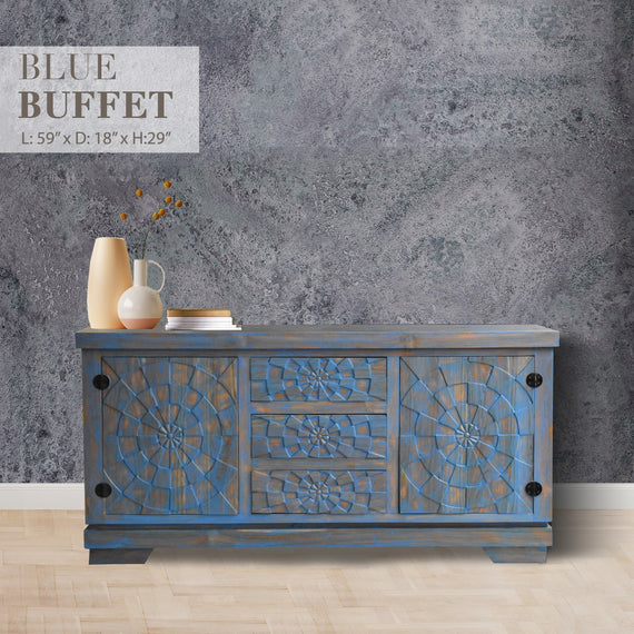 Blue Lucy Buffet