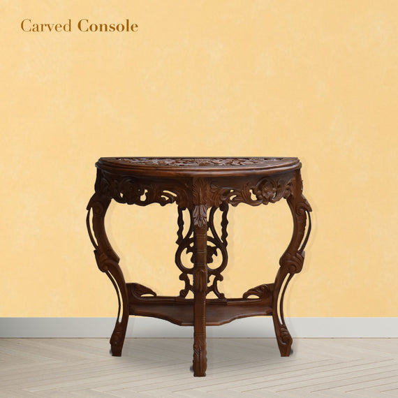 Carved Console