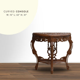 Carved Console