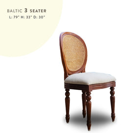 Dining Chair with Cane