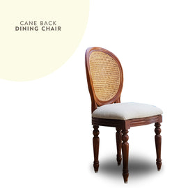 Dining Chair with Cane