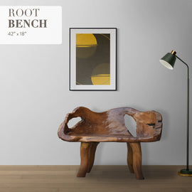 Root bench Outdoor