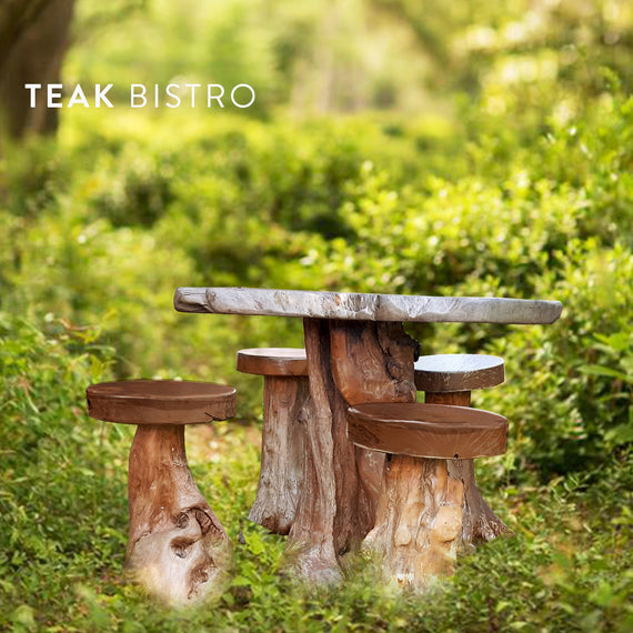 Teak Garden Bistro set